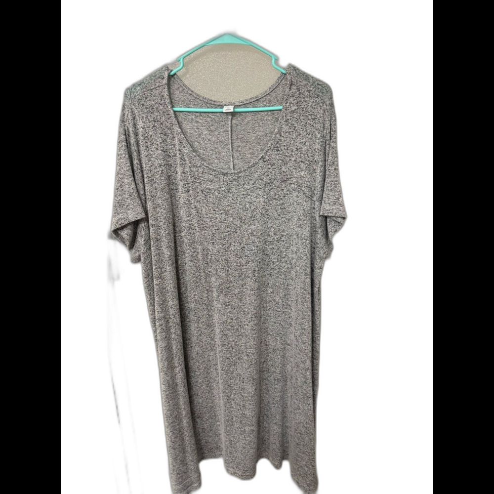 Old Navy Heather Gray Short Sleeve dress XXL